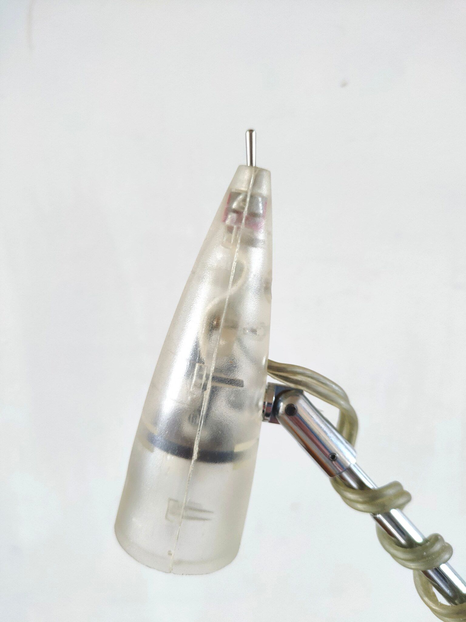 Transparent telescopic lamp design 80s-90s