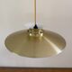 Vintage Danish gold pendant - Louis Poulsen Style - Danish design pendant