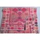 Pink Turkish Hand-Knotted Runner 86x317