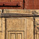 Ancient pine gate, regional folk art, 19th century