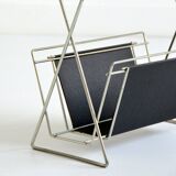 Side table / Vintage magazine rack 1950s