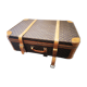 Louis Vuitton leather suitcase