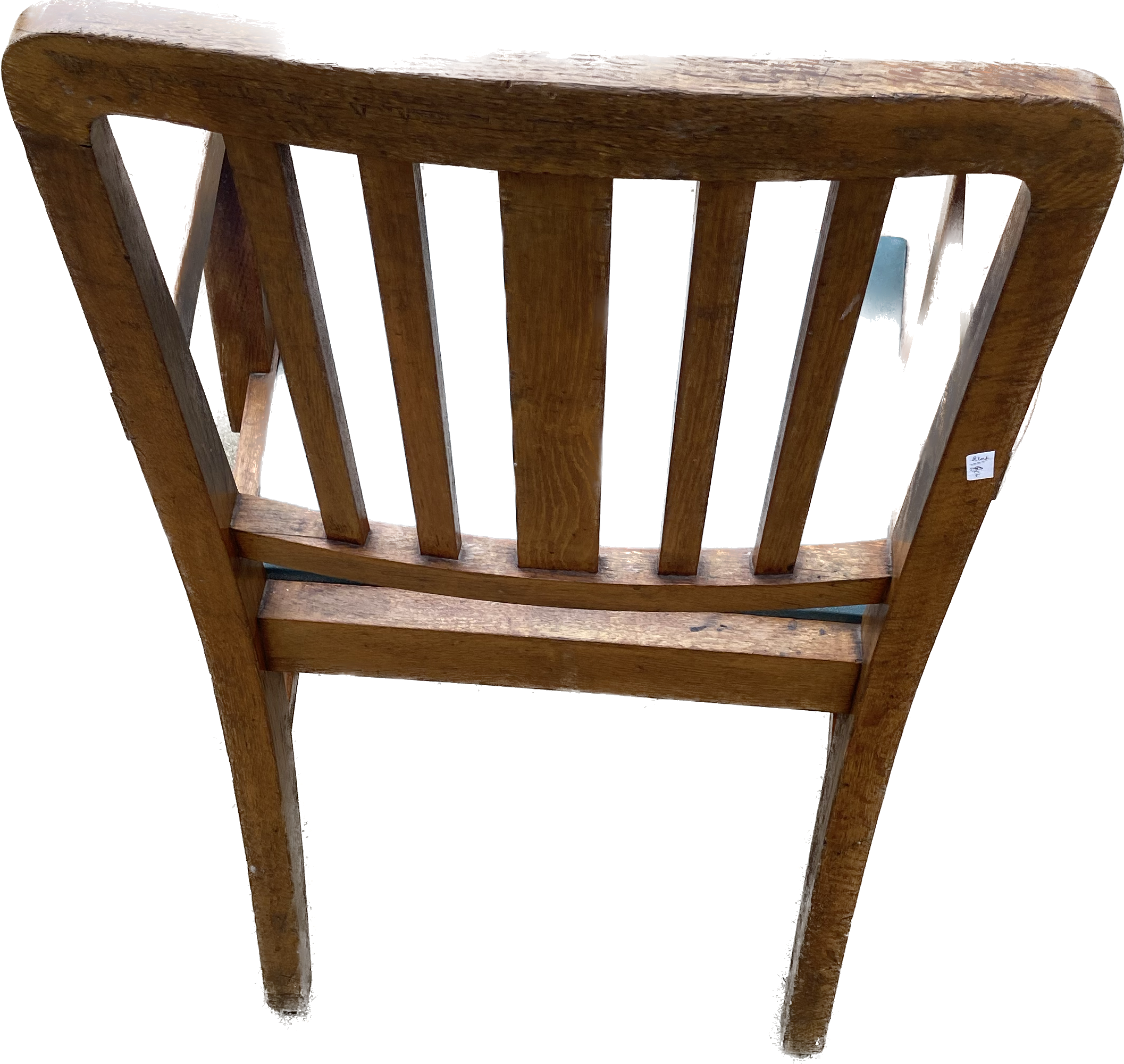 Antique wooden armchair
