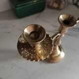 Brass candlestick