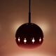 Vintage ball lamp, enamel, 70's, scandinavian design
