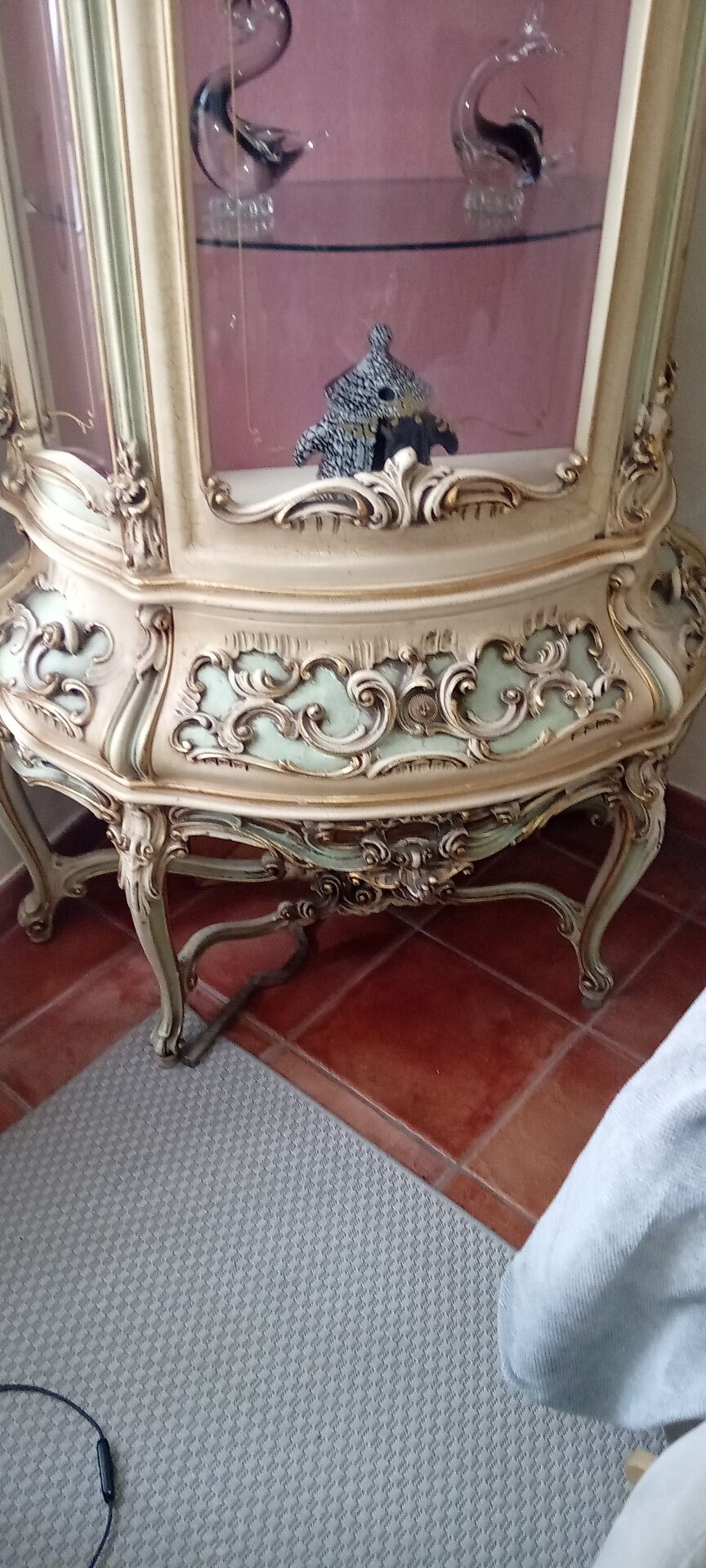Vitrine baroque Silik Italie