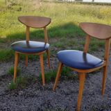 Paire de chaises vintage