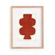 Abstract painting on paper - opra H401 - 30x40 - signed eawy
