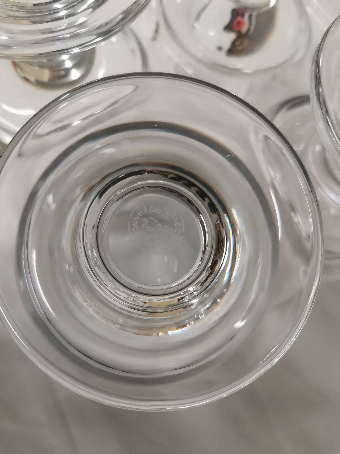 Baccarat water glasses