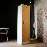 Restored Scandinavian column cabinet