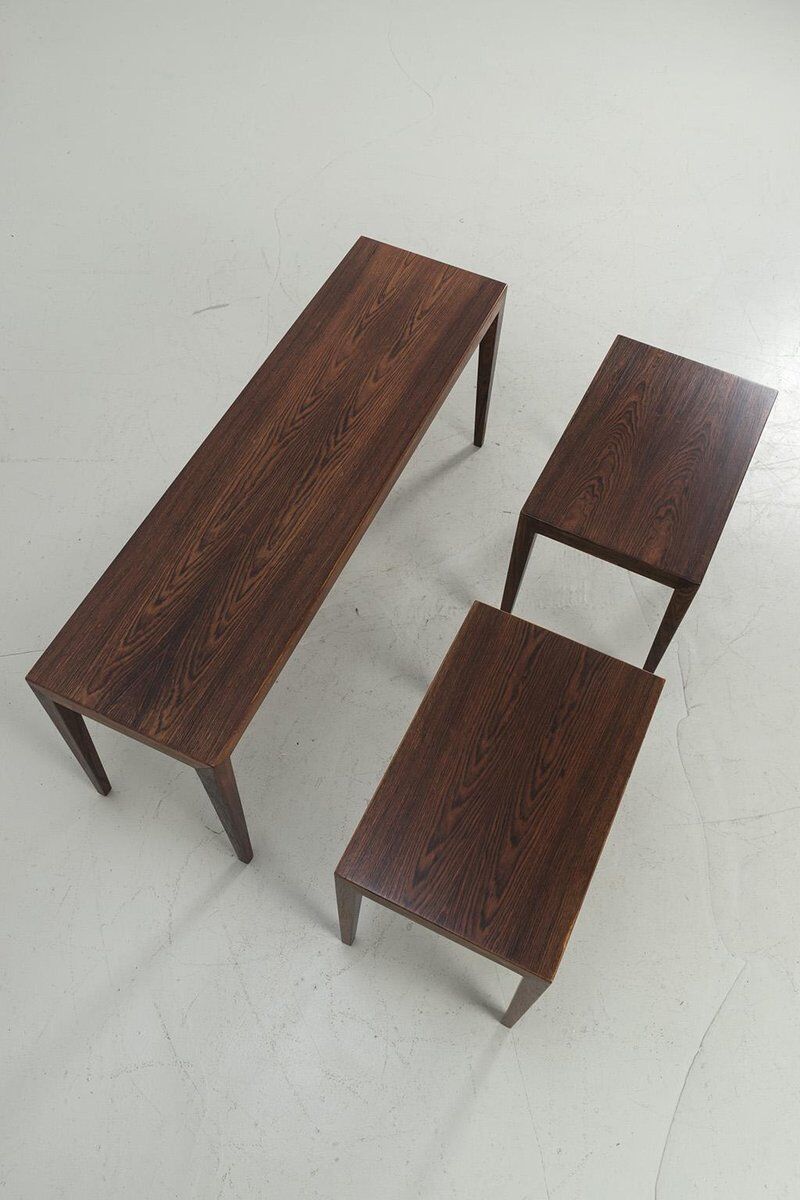 Ensemble de table vintage par Severin Hansen, ensemble de 3