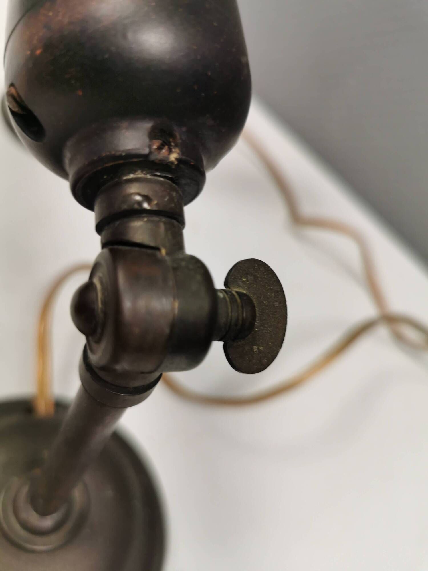A set of antique wall lamps (they are from before 1930) from Danish NES.