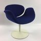 Chair Tulip blue by Pierre Paulin for Artifort 1960