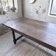 Solid oak table 1900 drapery style XL 280cm with extensions