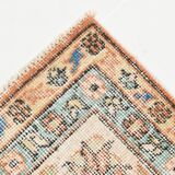 Tapis vintage turc rouge Brunt 7x10, 221x323 cm