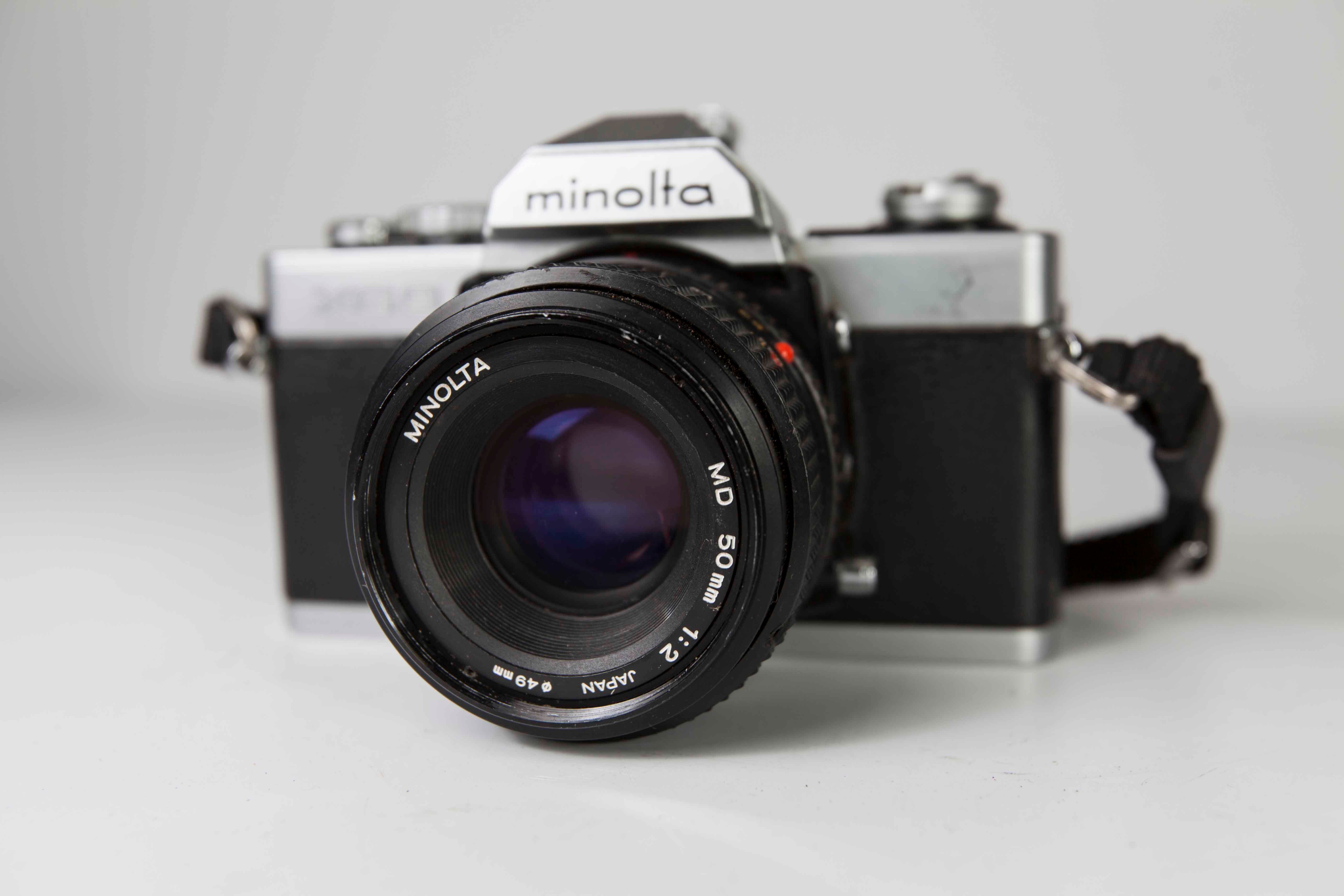 Minolta XG9 Silver 1979 Cleaned