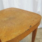 Vintage STOL Kamnik Wooden Dining Chair: 1960s Yugoslavia Bistro Style