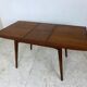 Vintage teak dining table Louis Van Teeffelen 1960s