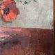 Tableau ancien - Nature morte - Bouquet de renoncules