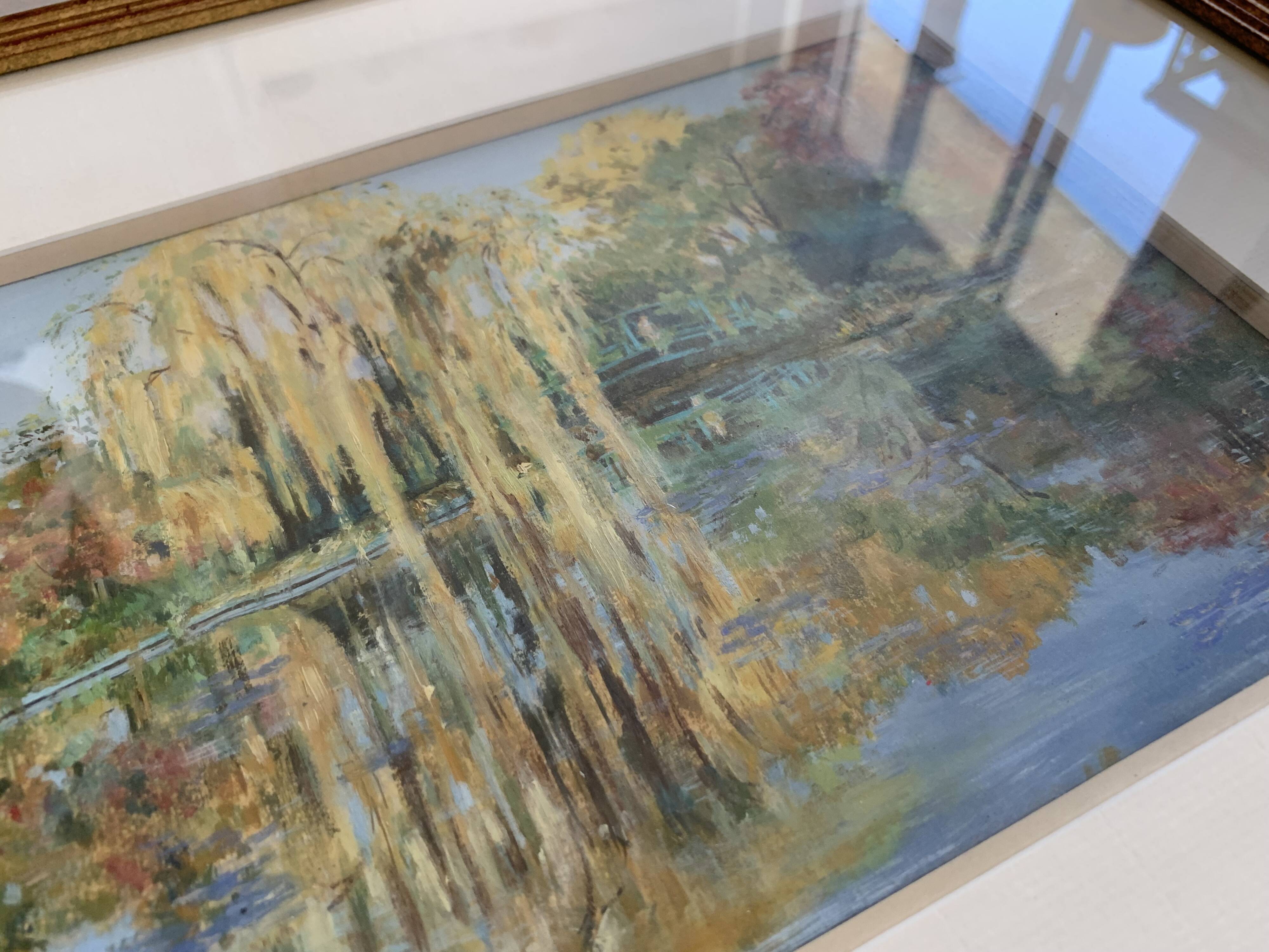 Painting signed Jacqueline Brun