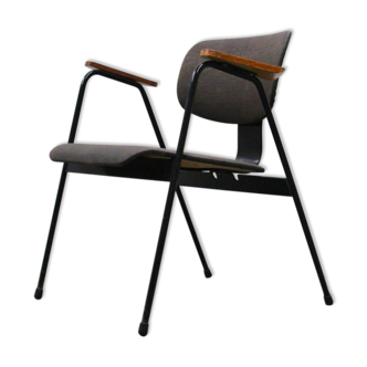 F1 Mid-Century chair by Willy Van Der Meeren for Tubax, Belgium, 1950s