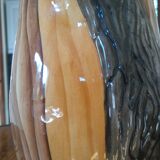 Duo of ceramics "wood" of Vallauris