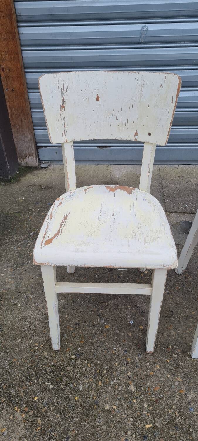 Set of four thonet bistro chairs