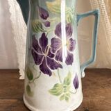 Antique Hamage earthenware pitcher, early 20th century