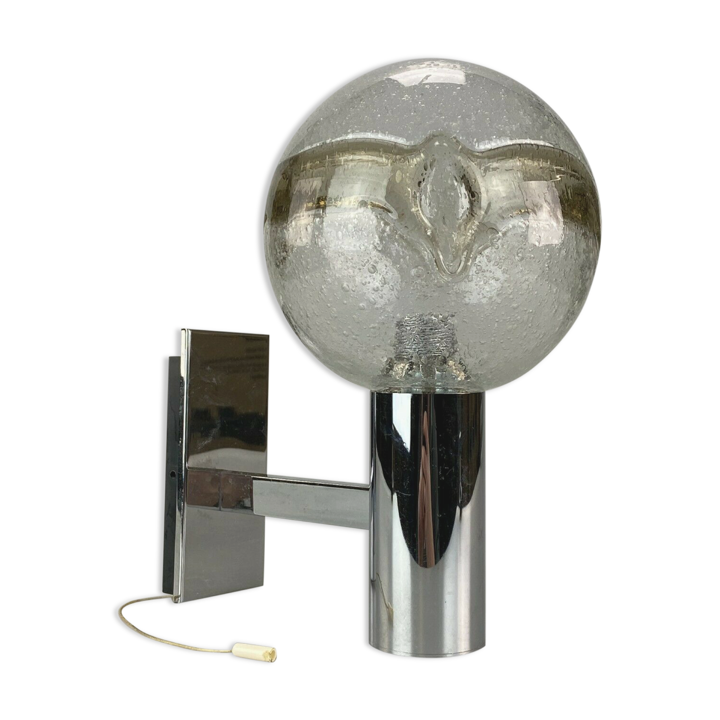 60s 70s wall lamp ball lamp lamp light Sölken Leuchten Space Age 60s