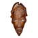 Masque sculpté haut avec des motifs
