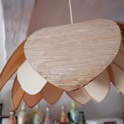 Suspension fleur petales corolle vintage