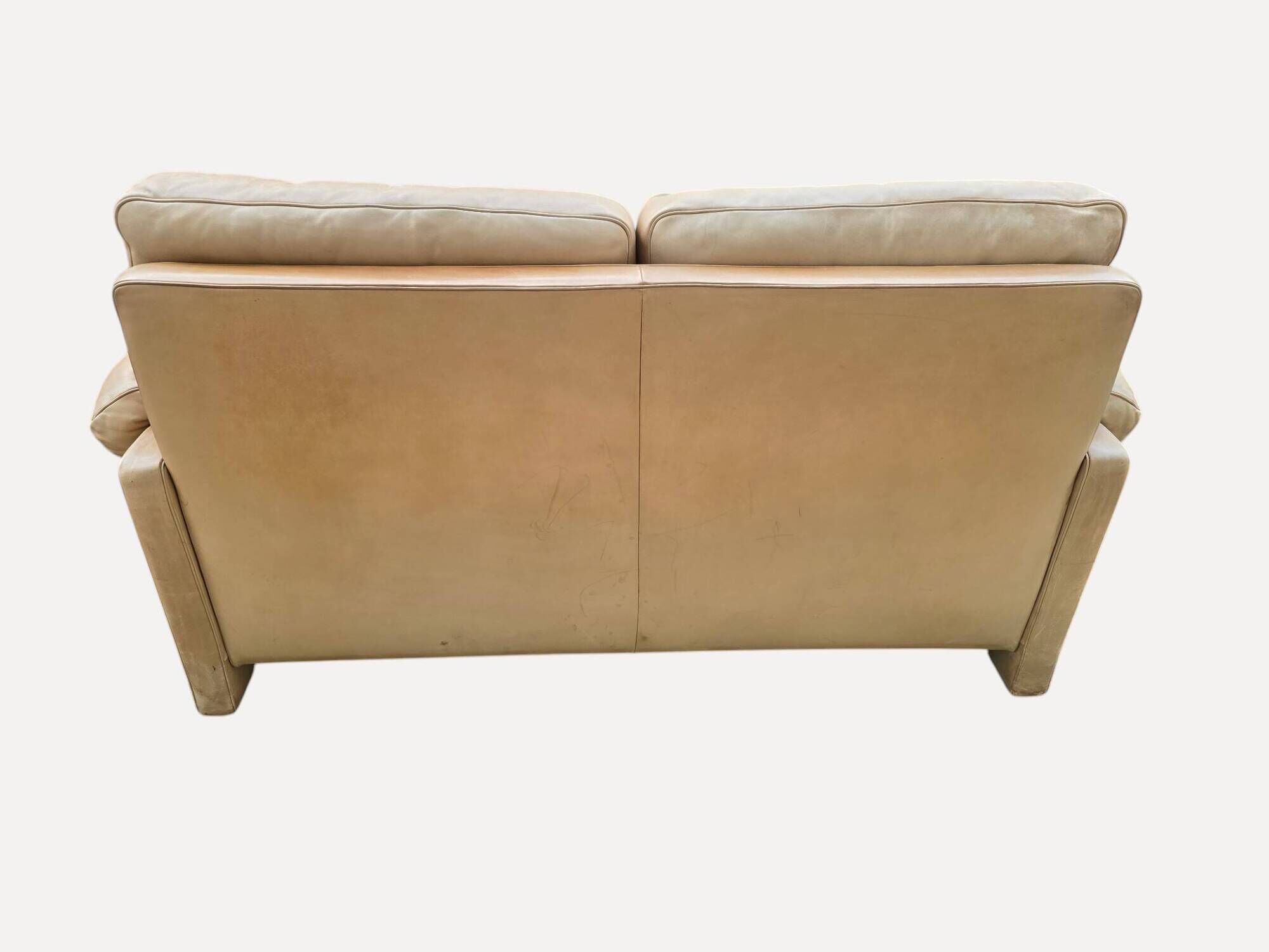 2-seater sofa by Sede DS-70 in leather - vintage - 1980s