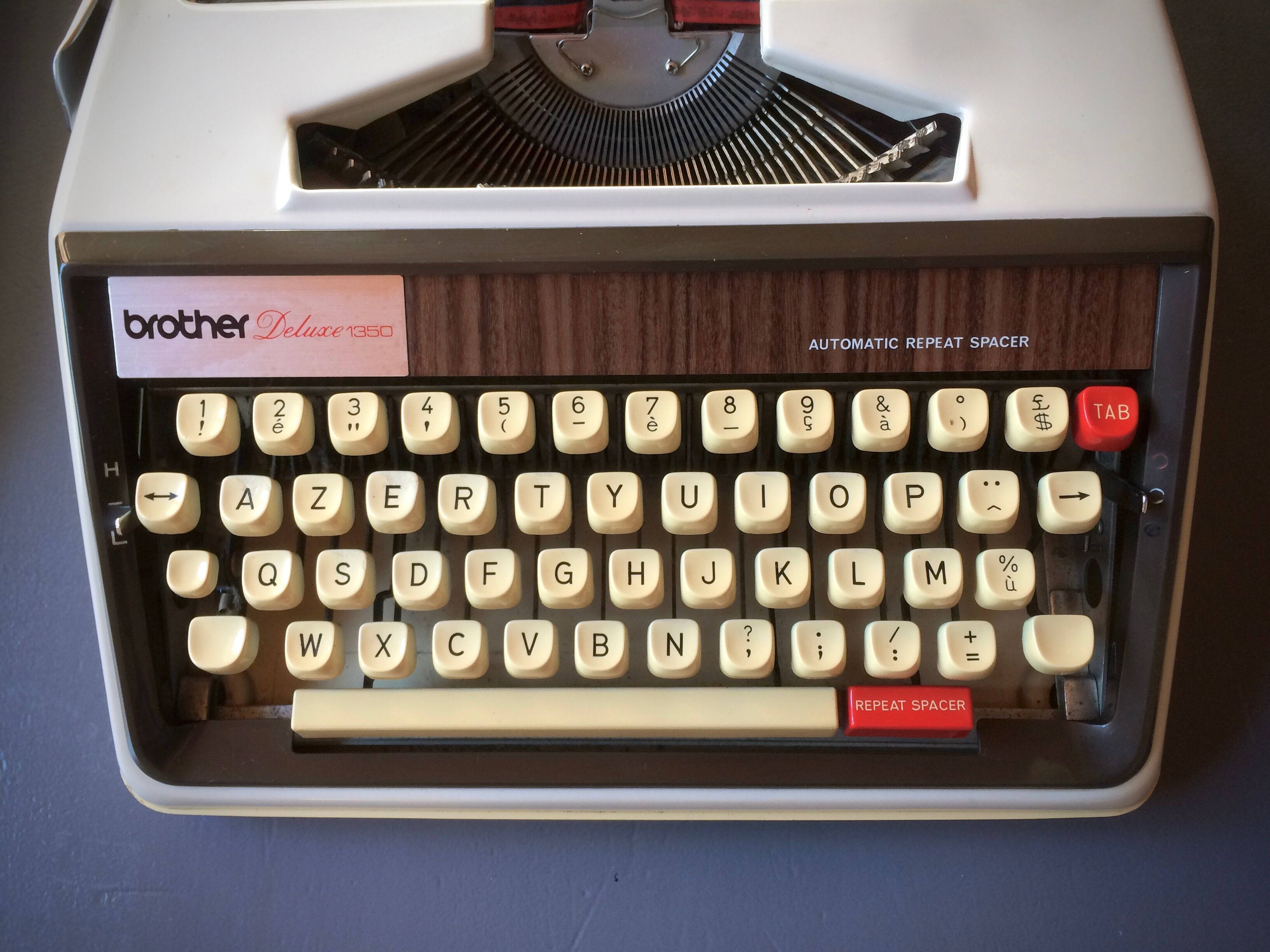 TYPEwriter BROTHER 1972 Deluxe 1350
