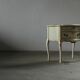 Vintage pair of 20th century Venetian Baroque style nightstands in painted wood
