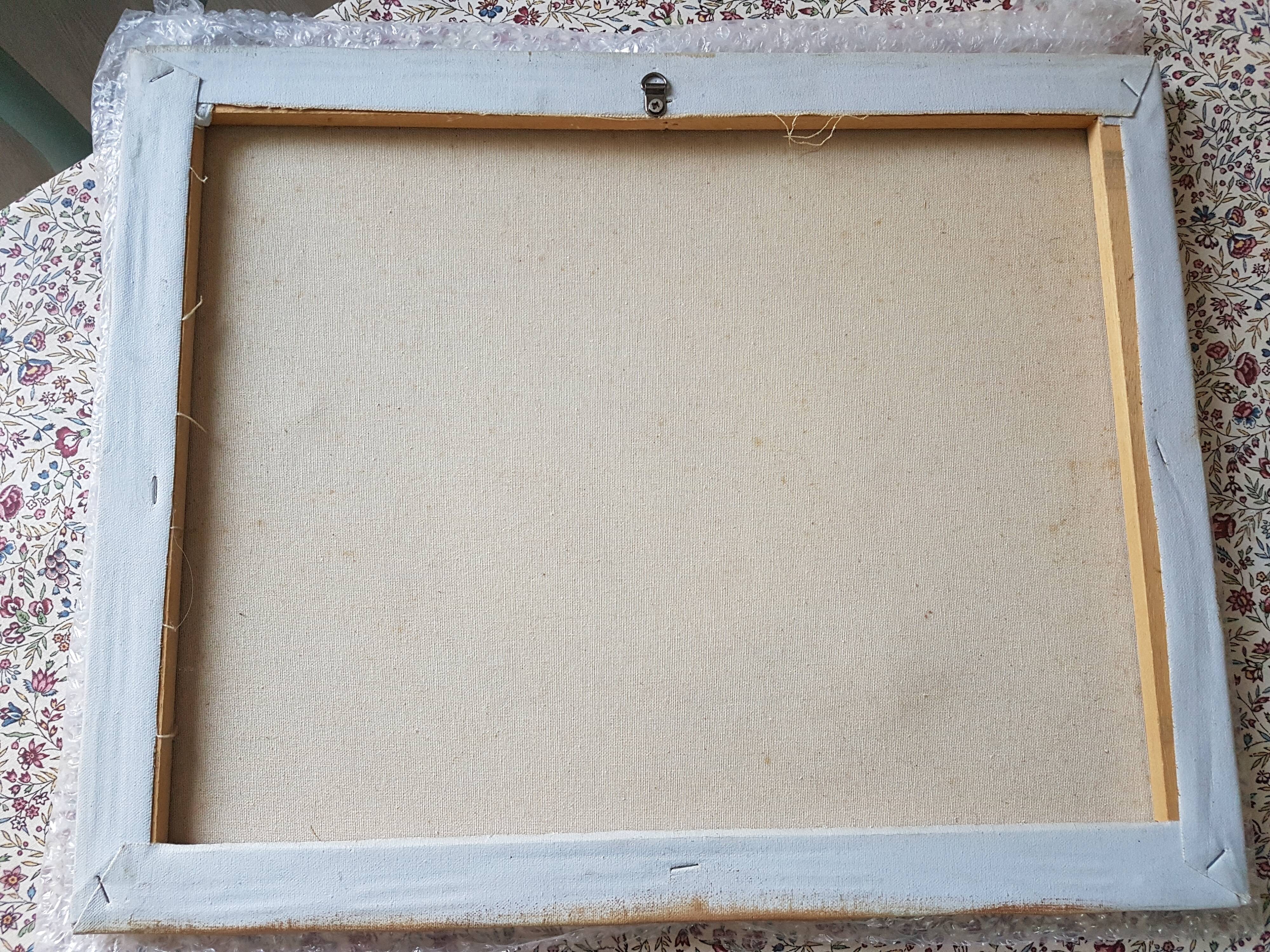 Table Oil on canvas by Les Roses