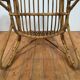 vintage italian rattan lounge chair