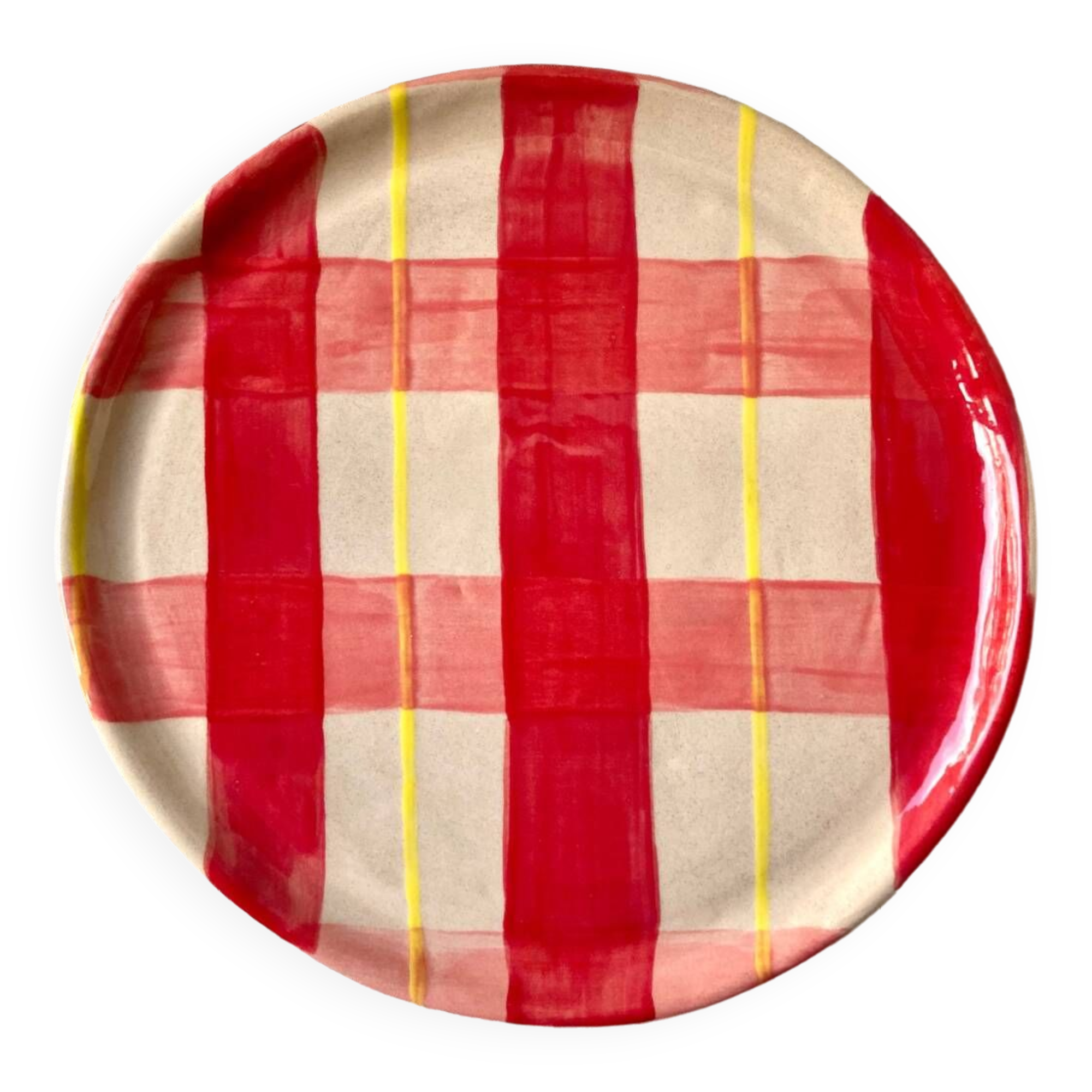Ceramic plate