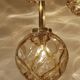 Large Mid Century  Bubble Glass Pendant Light