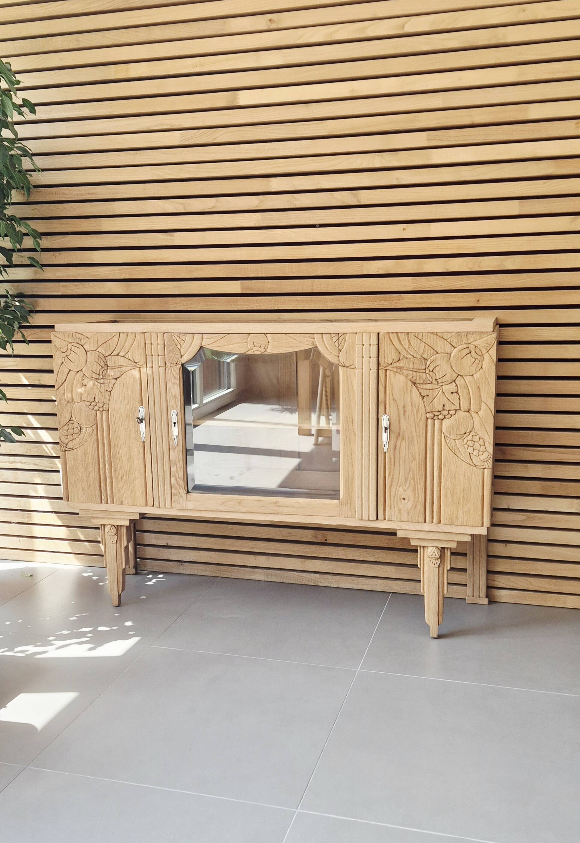 Enfilade vitrée Art déco