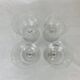 4 Baccarat wine glasses Chanel model engraving 3458
