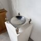 Silver-plated fruit bowl
