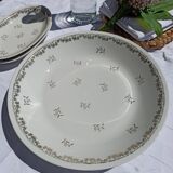 Plat rond Limoges Singer