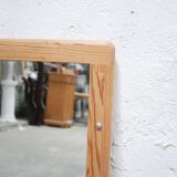 Vintage pine mirror