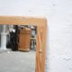 Vintage pine mirror