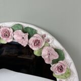 Mirror with a flower crown