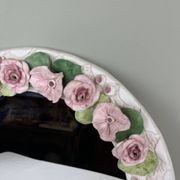 Mirror with a flower crown