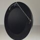 Miroir rond noir vintage