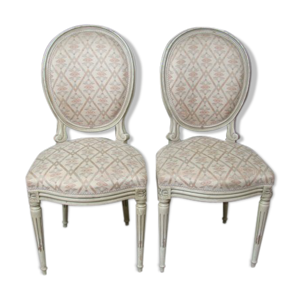 Paire de chaises St Louis XVI anciennes