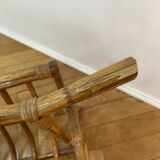 Wicker magazine rack