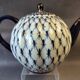Lomonosov Imperial Porcelain XXL 2000ml Teapot Cobaltnet 22 Carat Gold